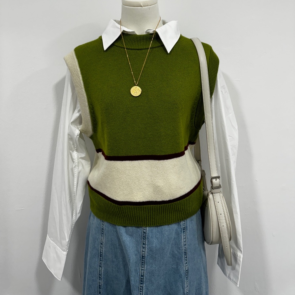 D’ESTREE merino wool sweater